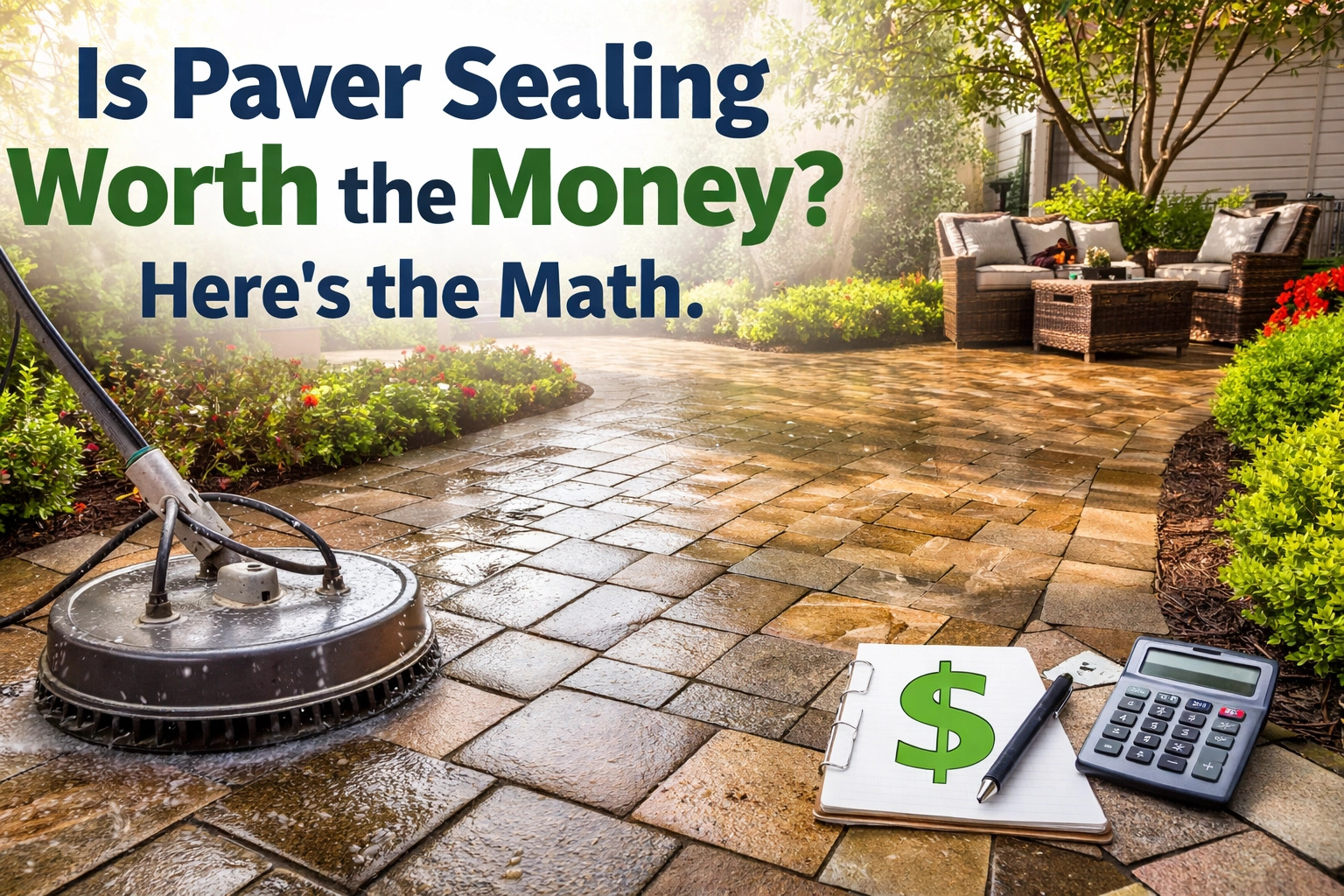 Is Paver Sealing Worth the Money? Here’s the Math.